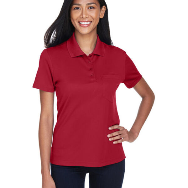 Ladies' Origin Performance Piqué Polo with Pocket Thumbnail