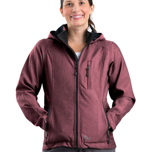 Ladies' Hooded Softshell Jacket Thumbnail