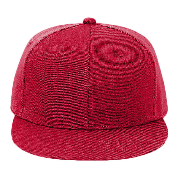 OTTO CAP "OTTO FIT" 6 Panel Mid Profile Flat Visor Baseball Cap Thumbnail