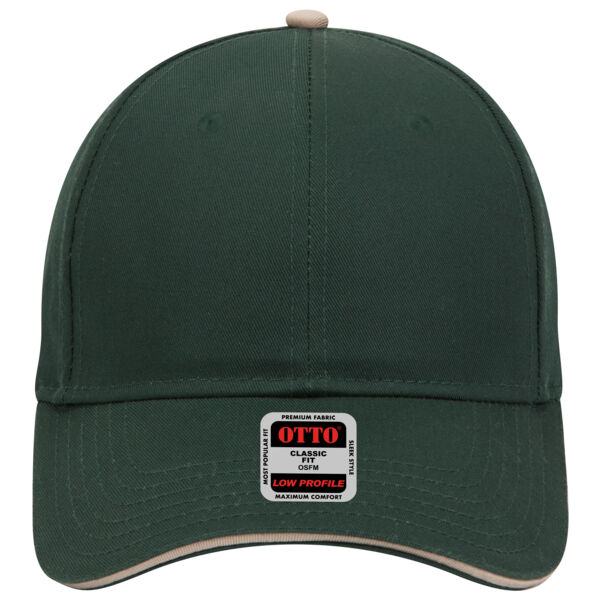 OTTO CAP 6 Panel Low Profile Baseball Cap Thumbnail