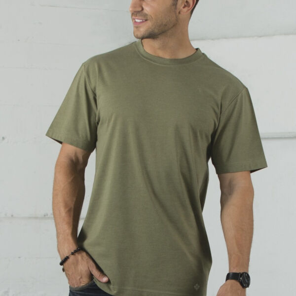 KOI® ELEMENT RING SPUN BLEND TEE. Thumbnail