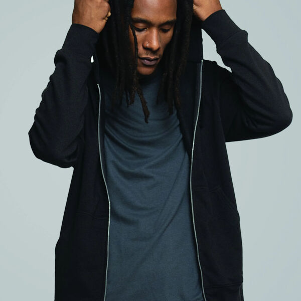 KOI® ELEMENT TRIBLEND FLEECE FULL ZIP HOOD. Thumbnail