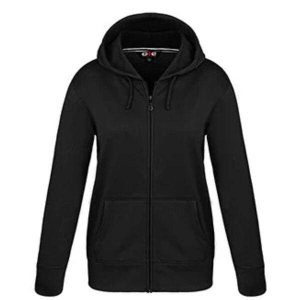 Cypress Creek - Ladies Polyester Full-Zip Hooded Sweatshirt Thumbnail